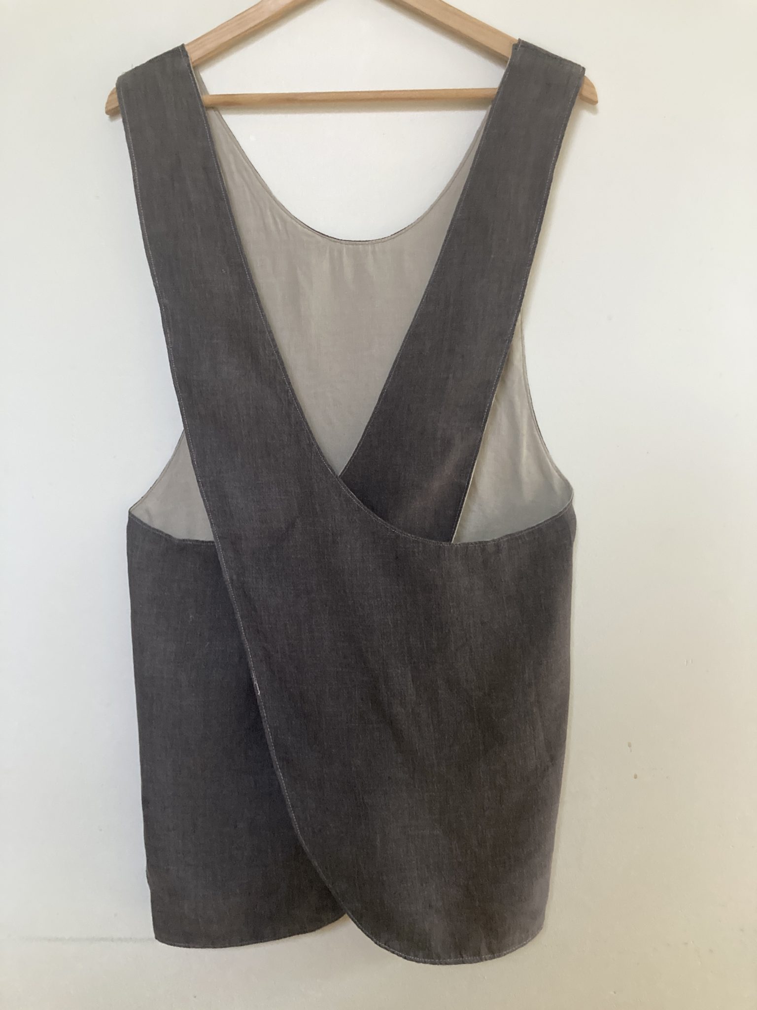 Free Japanese smock apron pattern a Small and Delicious Life
